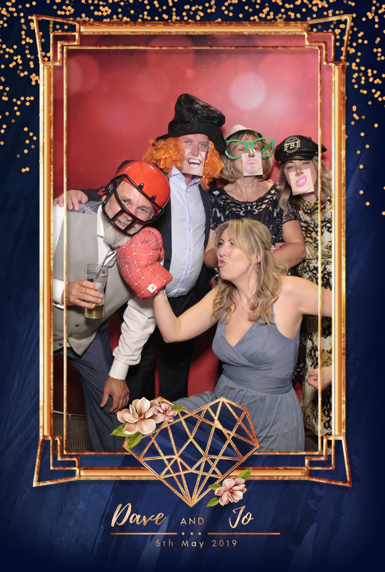Dave and Jo's Wedding | View more photos from the event at gallery.myphotoboothexperience.co.uk/u/MyPhotoBoothExperienceLtd/Dave-and-Jos-Wedding